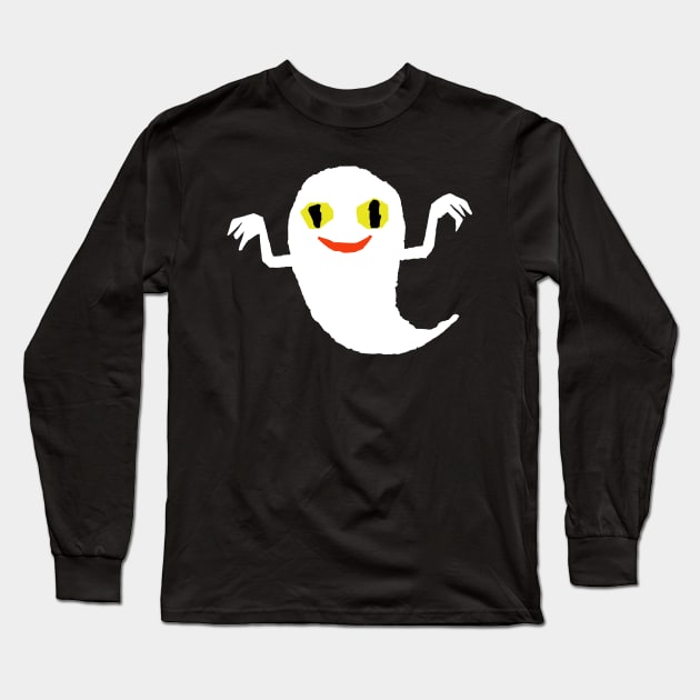 Obake Long Sleeve T-Shirt by BankaiChu